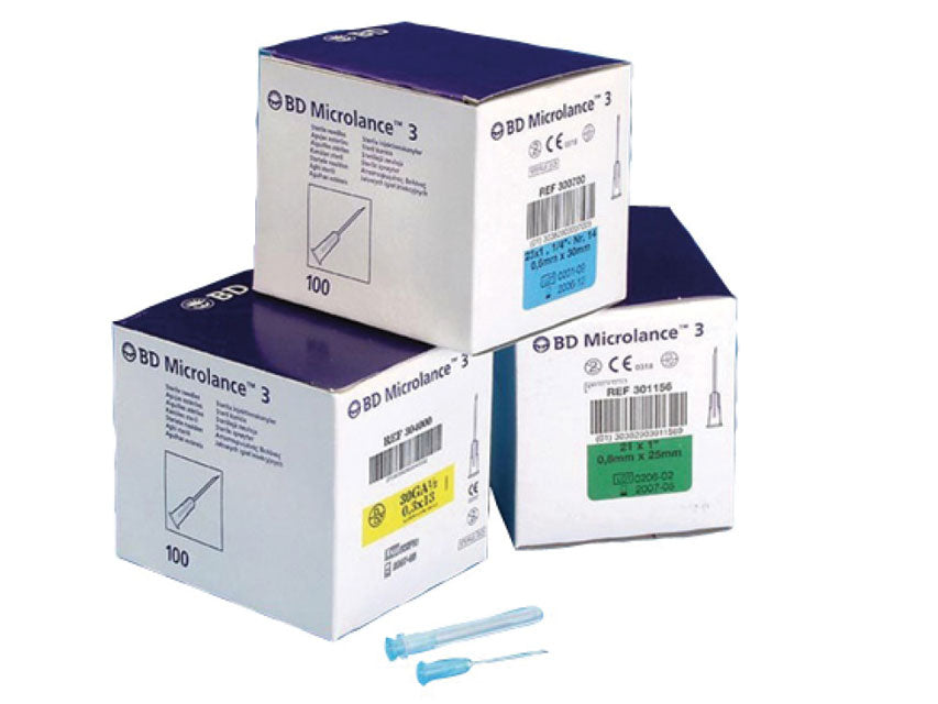 Microlance Hypodermic Needle, 21 G, 16 mm, (5/8)